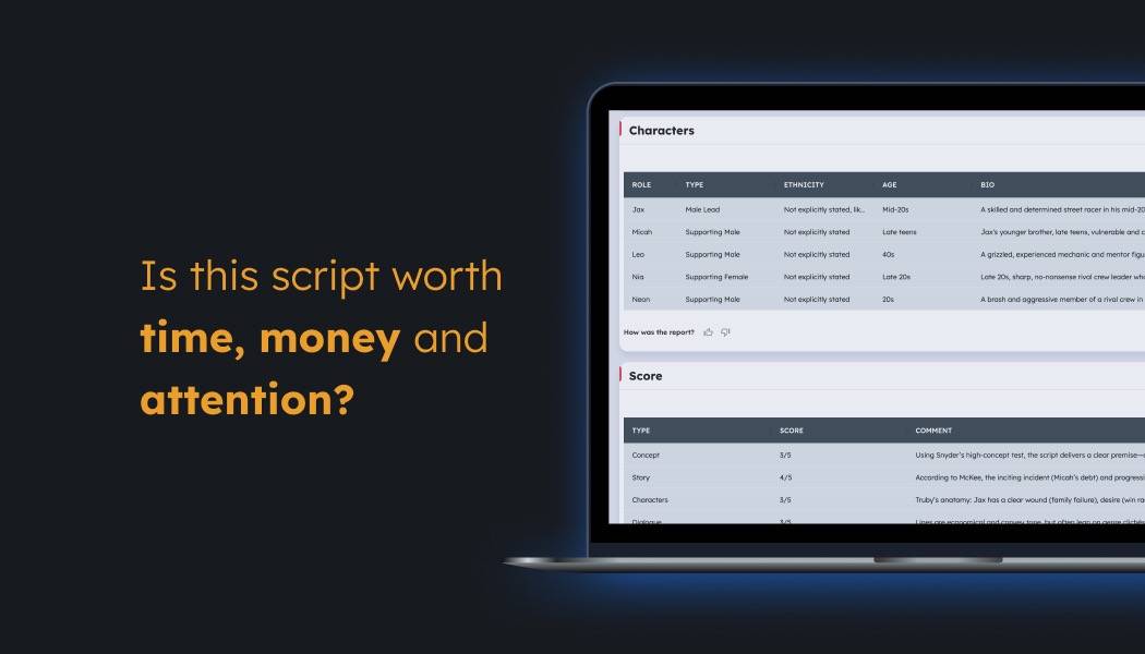 What Producers Look for in Script Coverage Reports (With AI Insights)